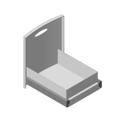 Dveře dřevníku TEIDE  